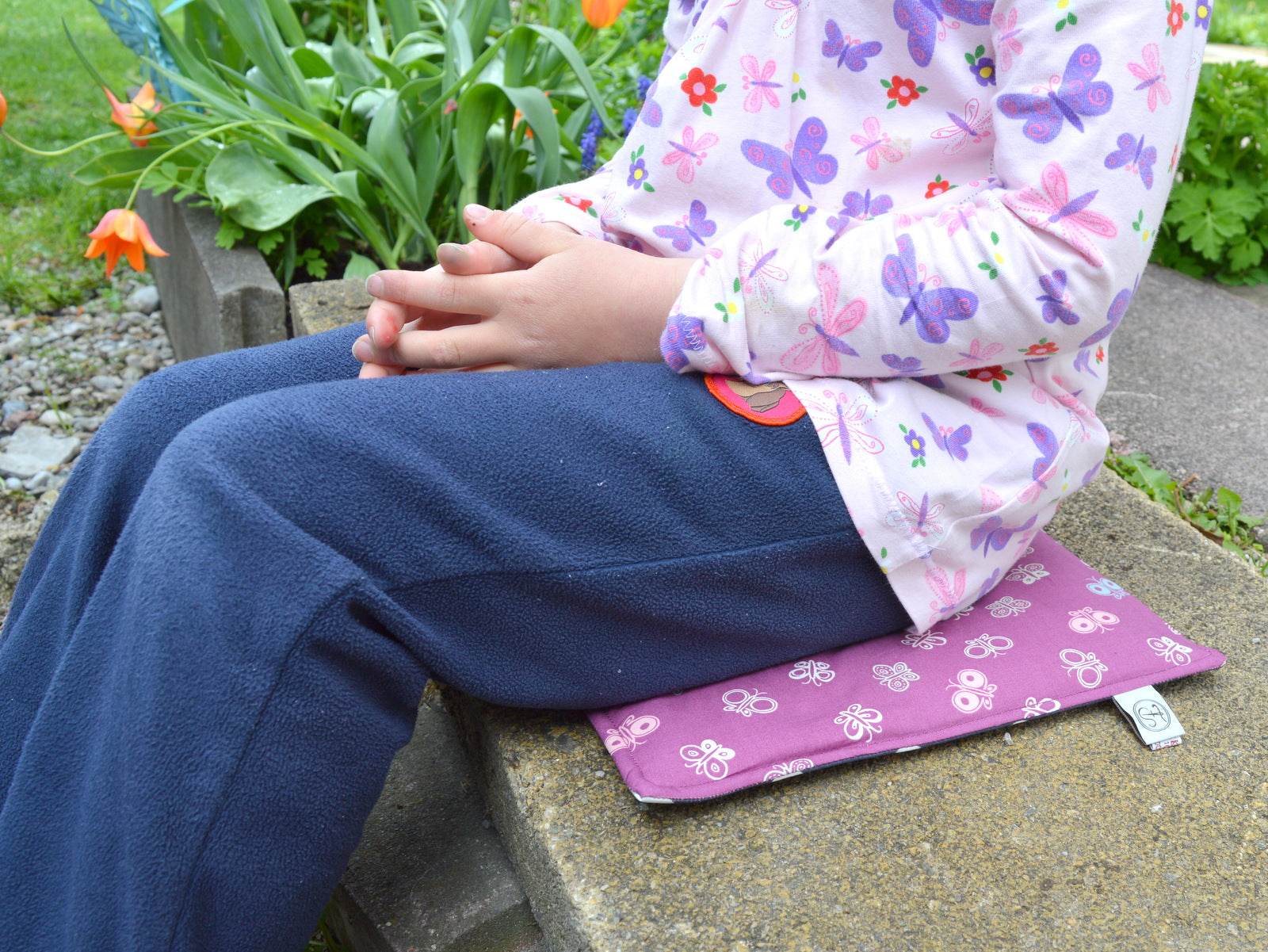 Nähanleitung Sitzkissen Sitzunterlage - Sewando