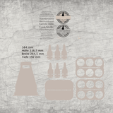 *3&4 mm Sixpack und Bieretiketten* Laserdatei - Sewando