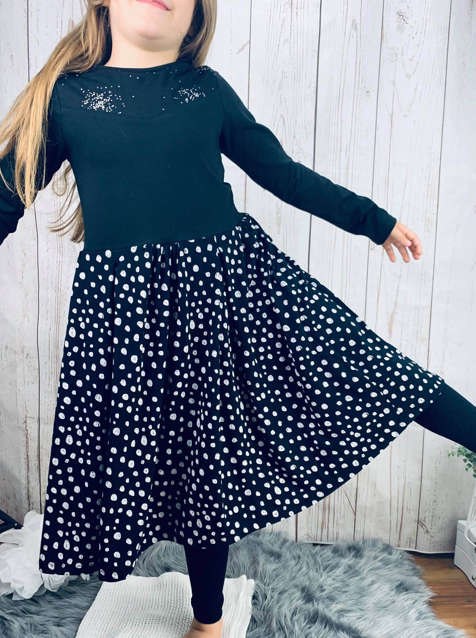 Happy Cataleya - Gr. 74-152 - Kleid Schnittmuster - Sewando