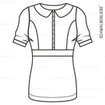 Sommerbundle aus Shirt/ Kleid Funkenflug & Unterwäsche Set (4 Slips & Hemd) Gr. 32-58 - Sewando