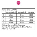 Kimono Kuroku | Schnittmuster + Anleitung für Damen | Gr.S - XL | Anfänger : - Sewando