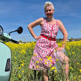 Luvis Rockabilly Korsagenkleid | Schnittmuster + Anleitung | Gr. 32-54 | Anfänger+ - Sewando