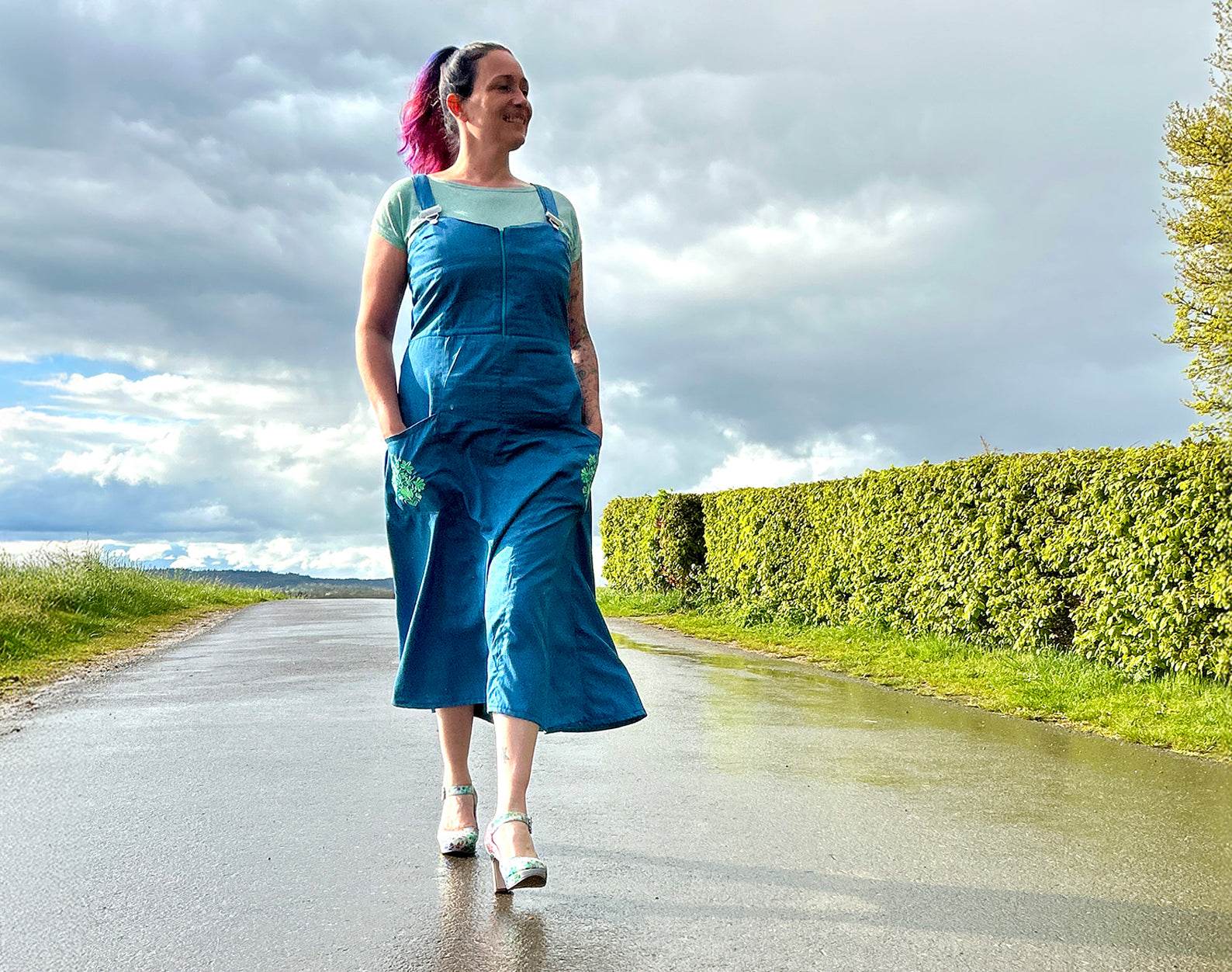 Luvis Rockabilly Korsagenkleid | Schnittmuster + Anleitung | Gr. 32-54 | Anfänger+ - Sewando