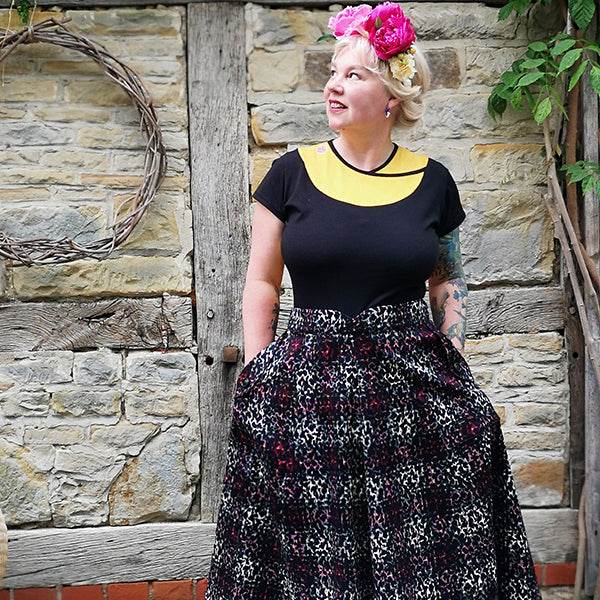 Shirt und Kleid Regentag mit überlappenden Ausschnitt | Schnittmuster + Anleitung | Gr. 32-58 | Anfänger | deutsch - Sewando