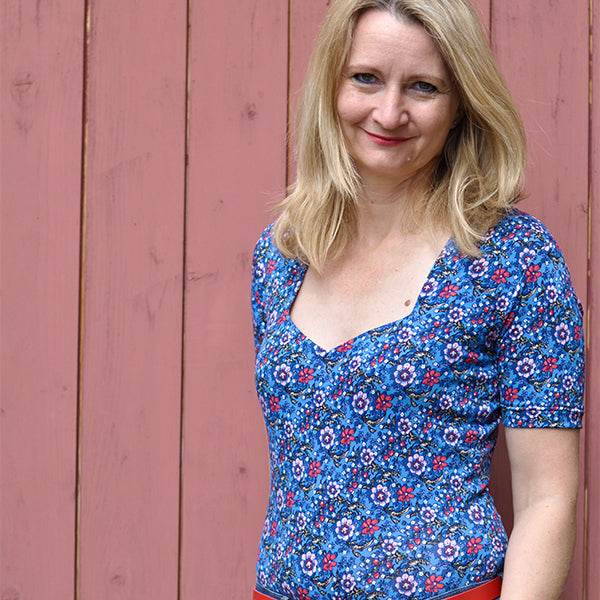 Shirt und Kleid Wolkenlos mit Carré Ausschnitt | Schnittmuster + Anleitung | Gr. 32-58 | Anfänger | deutsch (Kopie) (Kopie) - Sewando