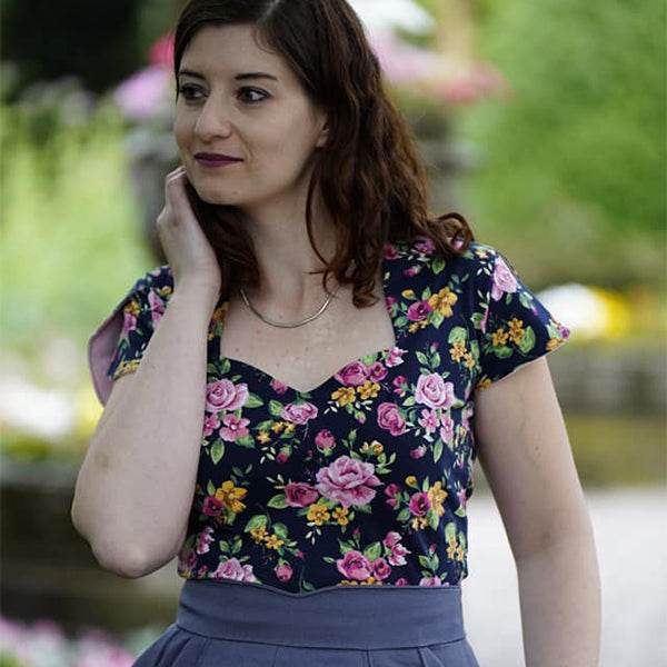 Shirt und Kleid Wolkenlos mit Carré Ausschnitt | Schnittmuster + Anleitung | Gr. 32-58 | Anfänger | deutsch (Kopie) (Kopie) - Sewando