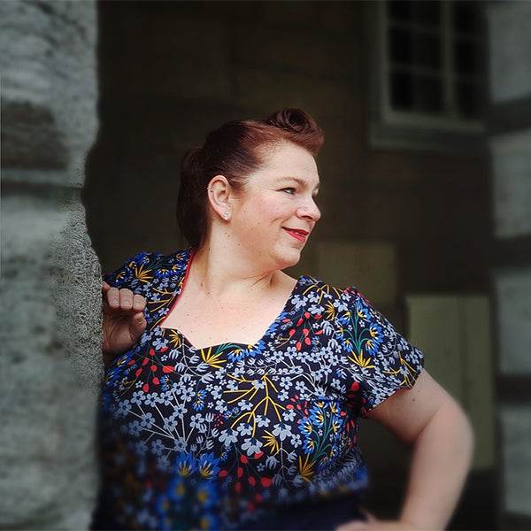 Shirt und Kleid Wolkenlos mit Carré Ausschnitt | Schnittmuster + Anleitung | Gr. 32-58 | Anfänger | deutsch (Kopie) (Kopie) - Sewando