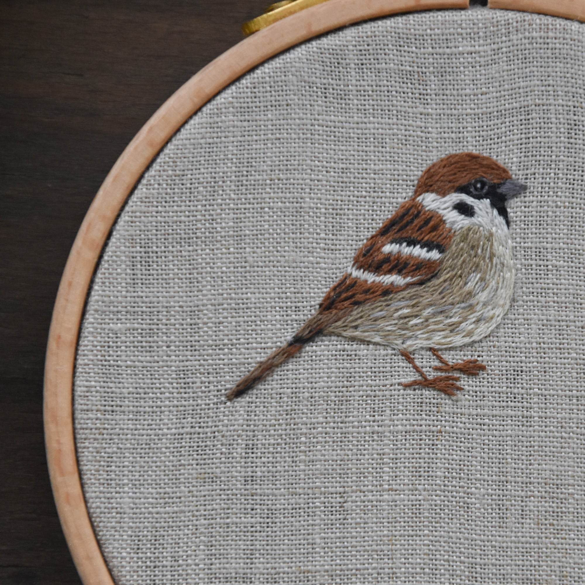 Hand embroidery pattern/ Handstickerei: EMBROIDERED BIRDS NO. 1 - Sewando