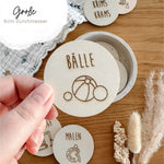 Laserdatei | 23 Schilder zur Spielzeugaufbewahrung | inkl. Gewerbelizenz - Sewando