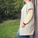 Schnittmuster Weste Cardigan Aske Gr. 32-56 - Sewando