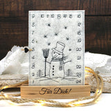 Stickdatei ITH Adventskalender Tischadventskalender togo Weihnachten Advent - Sewando
