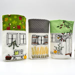 Lichterbeutel Herbst Häuser Haus Garten - Sewando