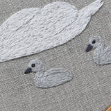 MUTE SWAN Hand Embroidery Pattern - Sewando