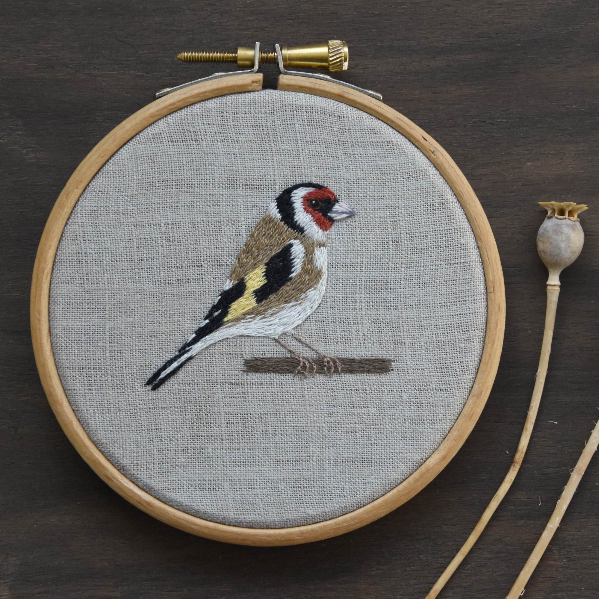 Hand embroidery pattern/ Handstickerei: EMBROIDERED BIRDS NO. 1 - Sewando