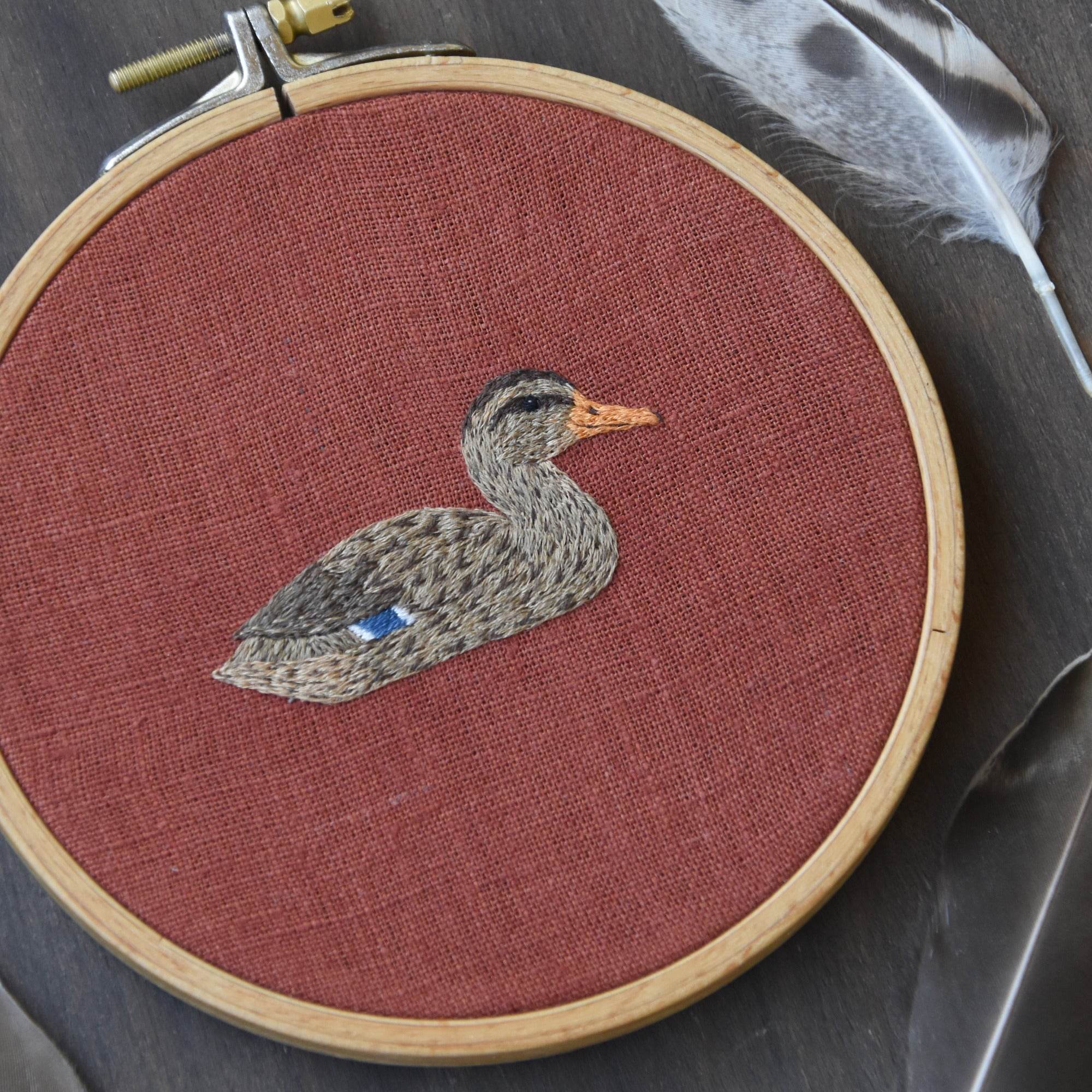 MALLARDS embroidery pattern - Sewando