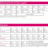 Schnittmuster UNISEX Hoodie / Kleid "LOTTCHEN" Gr. 68 - 164