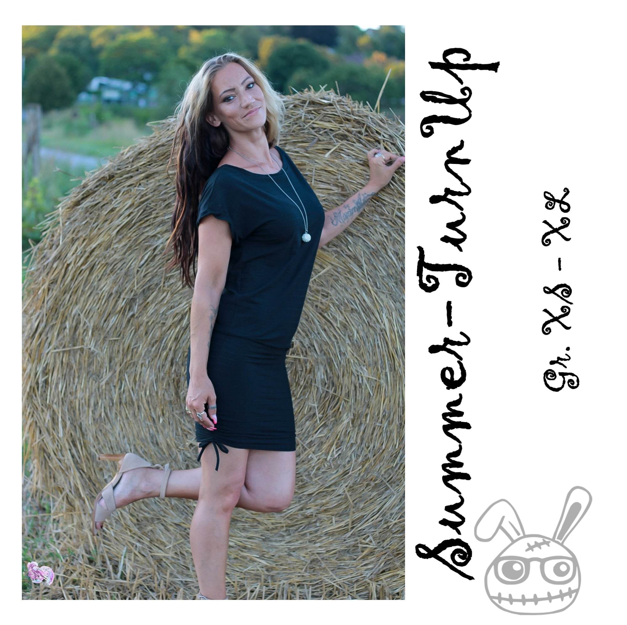 Schnittmuster Summer Turn-Up Sommerkleid Gr. XS - XL - Sewando