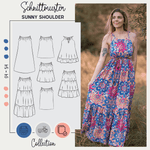 Schnittmuster Sunny shoulder Woman Gr.32-54 - Sewando