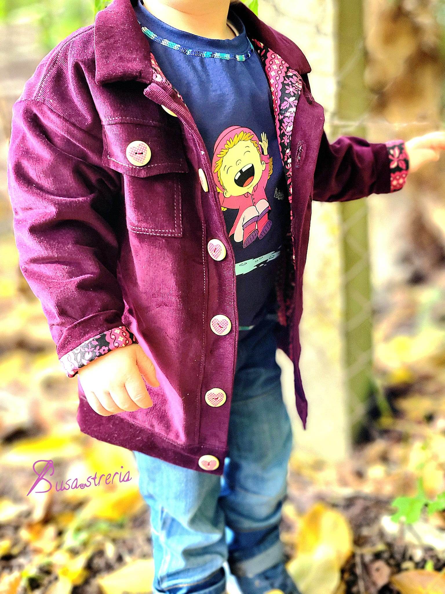 Schnittmuster Kinderjacke Boxy Gr. 74-164 - Sewando