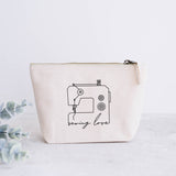 Plotterdatei SVG – Sewing Love | Line Art Nähmaschine - Sewando