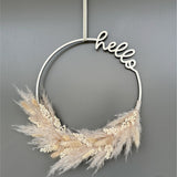 Laserdatei | Türkranz "Hello" | inkl. Gewerbelizenz