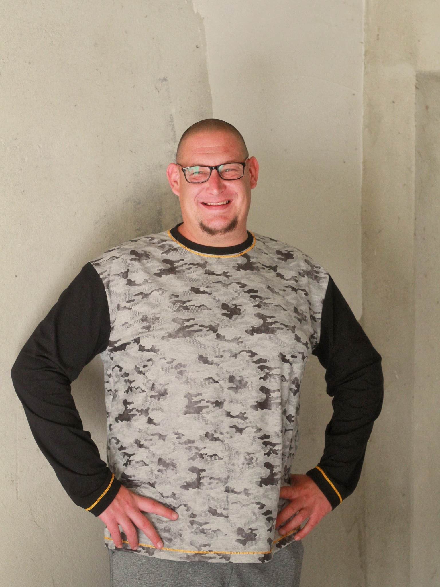 Schnittmuster Männer Longsleeve Skjorte Gr. 32-50 - Sewando