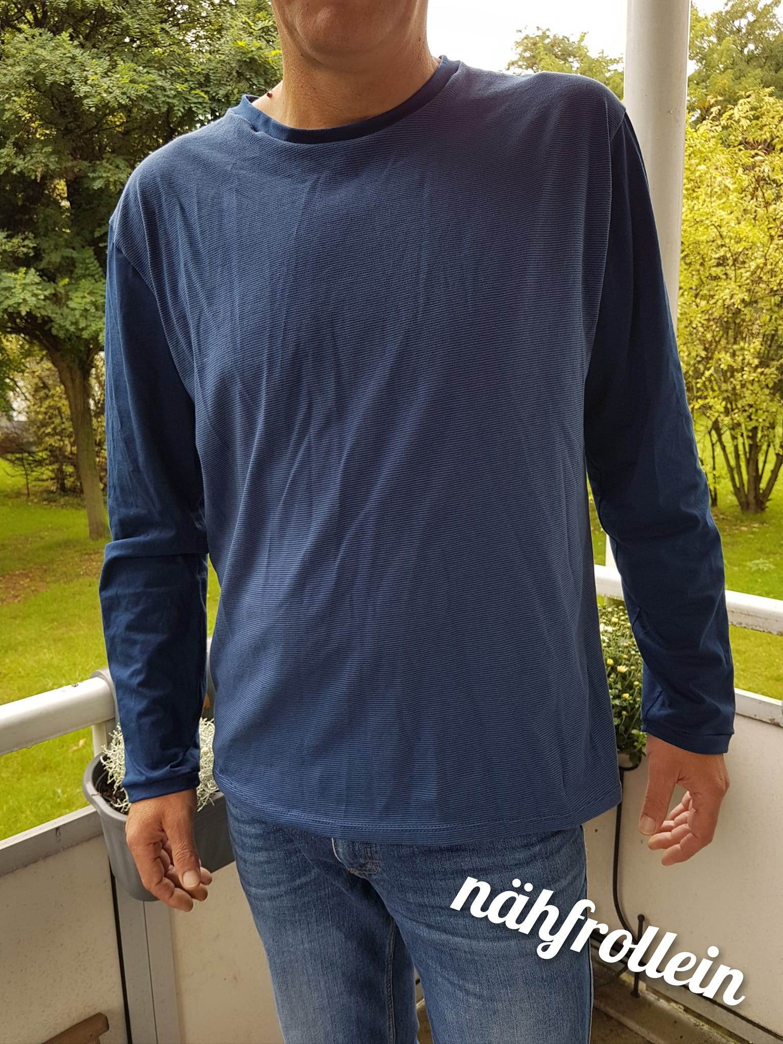 Schnittmuster Männer Longsleeve Skjorte Gr. 32-50 - Sewando