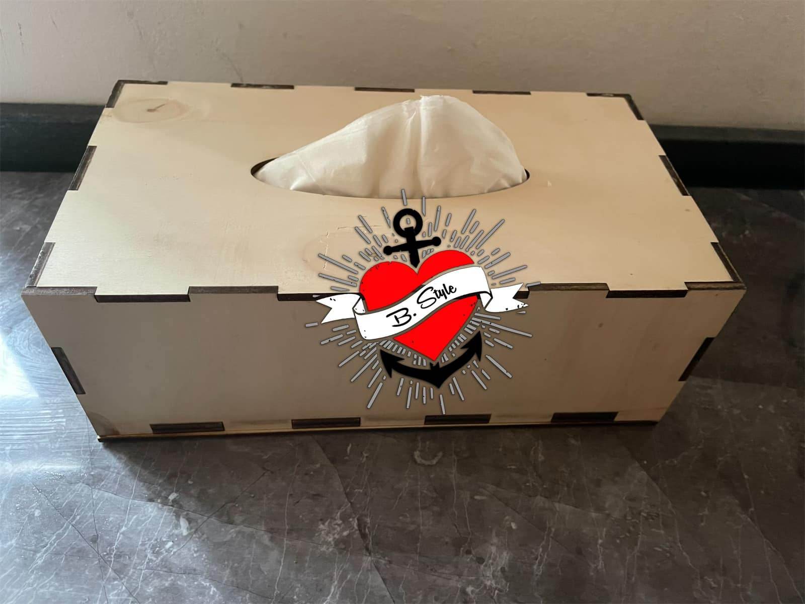 Taschentuchbox *TaTüBo* 3mm & 4 mm Laserdatei - Sewando