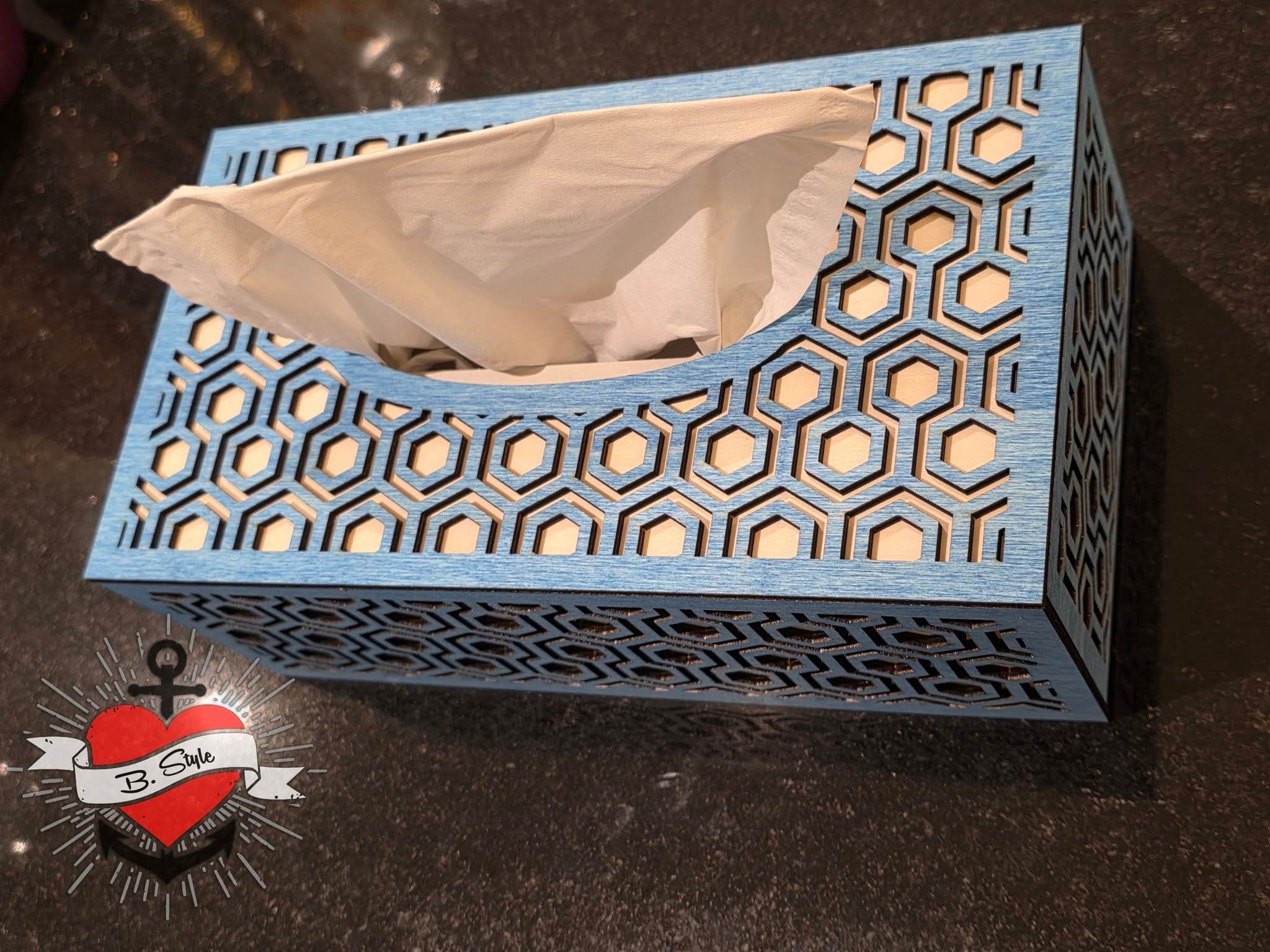 Taschentuchbox *TaTüBo* 3mm & 4 mm Laserdatei - Sewando