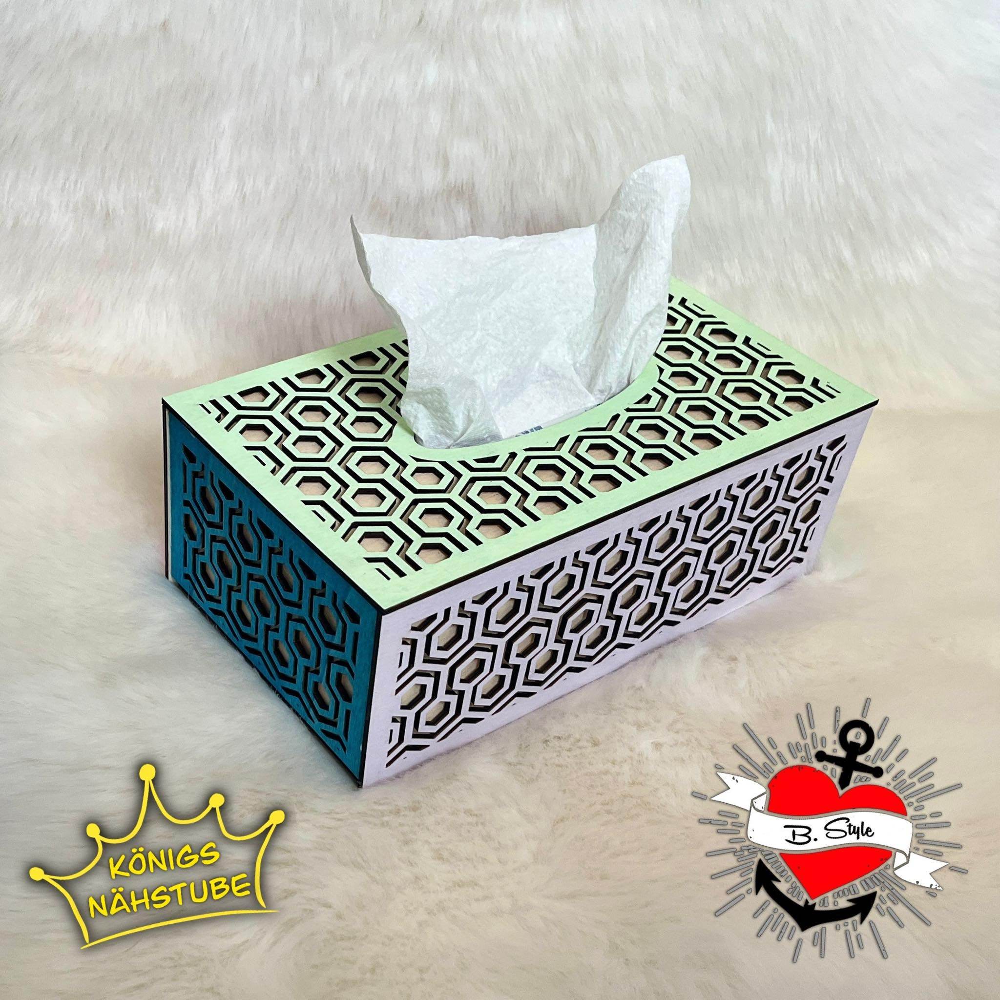 Taschentuchbox *TaTüBo* 3mm & 4 mm Laserdatei - Sewando