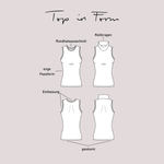 Schnittmuster Top „Top in Form“ Damen Gr. 32 - 62 - Sewando