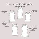 Schnittmuster Top „Eis mit Streuseln“ Damen Gr. 32 - 62 - Sewando