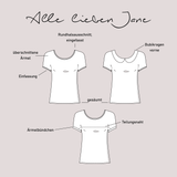 Schnittmuster Blusenshirt „Alle lieben Jane“ Damen Gr. 32 - 62 - Sewando