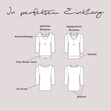 Schnittmuster Pullover „In perfektem Einklang“ Damen Gr. 32 - 62 - Sewando