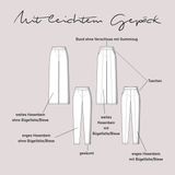 Schnittmuster Hose „Mit leichtem Gepäck“ Damen Gr. 32 - 62 : - Sewando