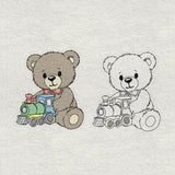 Stickdatei Schlüsselanhänger Teddy Set 2596