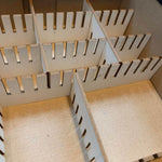 *3& 4 mm Teiler verschiedene Größen* Laserdatei - Sewando