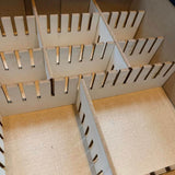 *3& 4 mm Teiler verschiedene Größen* Laserdatei - Sewando