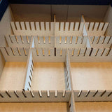 *3& 4 mm Teiler verschiedene Größen* Laserdatei - Sewando