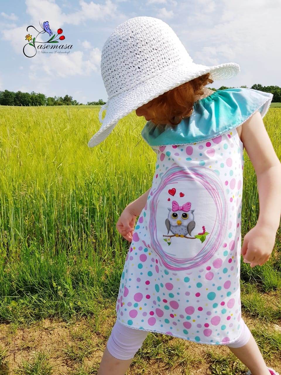 Happy Waves - Gr 74-164 - T-Shirt + Tunika + Maxikleid Schnittmuster - Sewando
