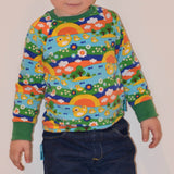 Schnittmuster timtom No.13 Raglanshirt weit Gr. 50-152 - Sewando