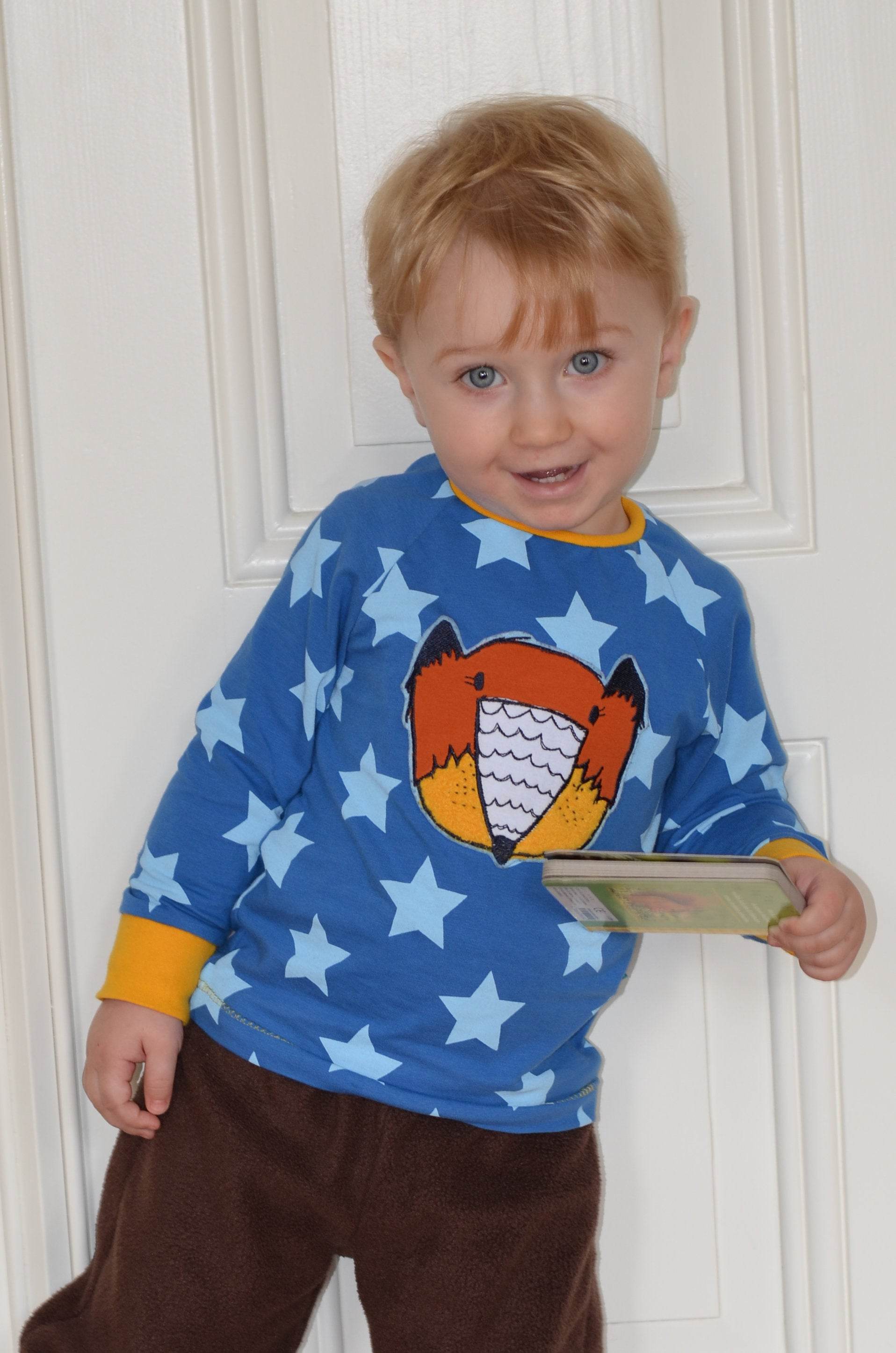 Schnittmuster timtom No.13 Raglanshirt weit Gr. 50-152 - Sewando