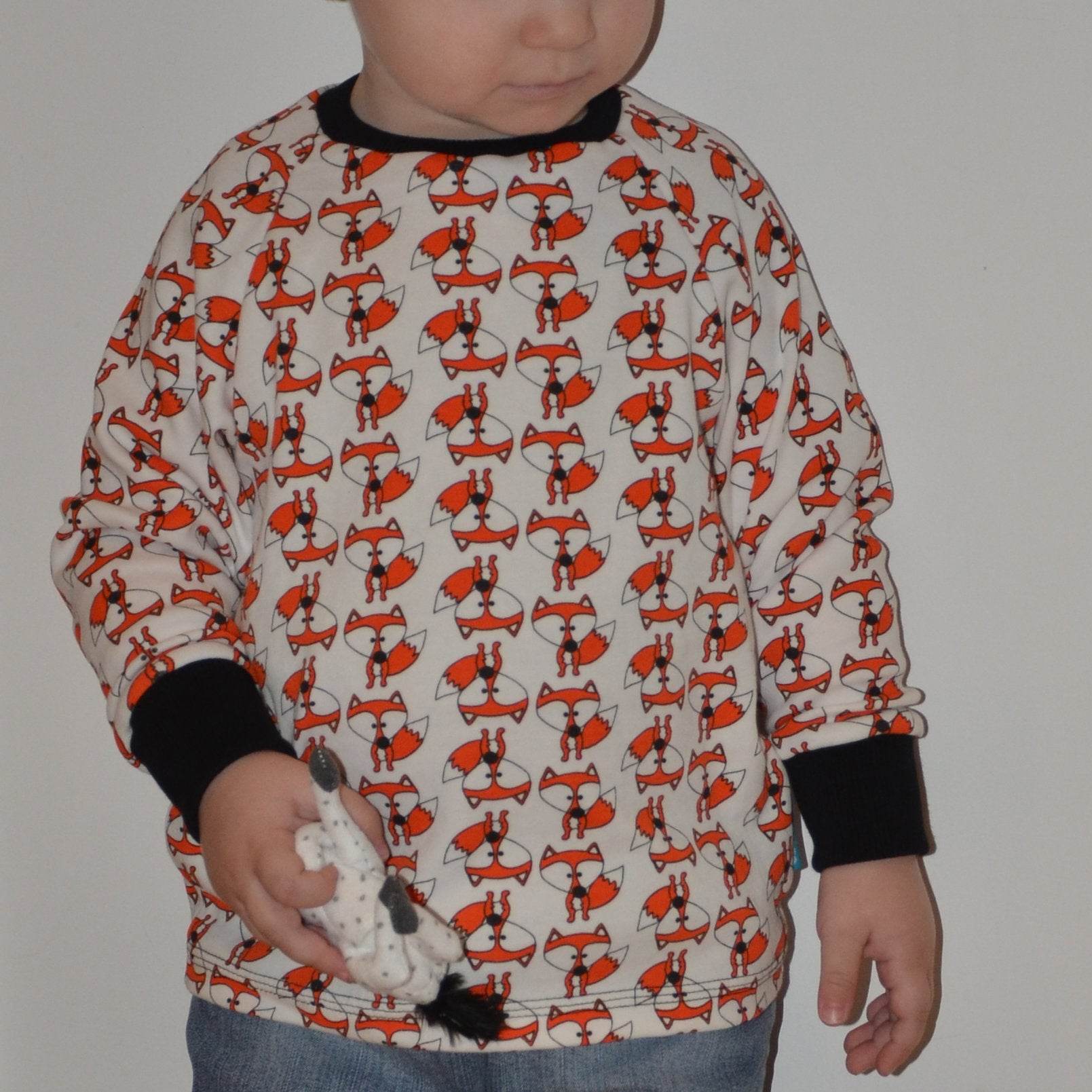 Schnittmuster timtom No.13 Raglanshirt weit Gr. 50-152 - Sewando