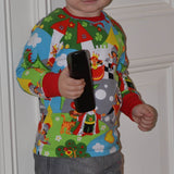 Schnittmuster timtom No.13 Raglanshirt weit Gr. 50-152 - Sewando