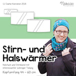 Schnittmuster Stirn- und Halswärmer KU 44-60 cm - Sewando