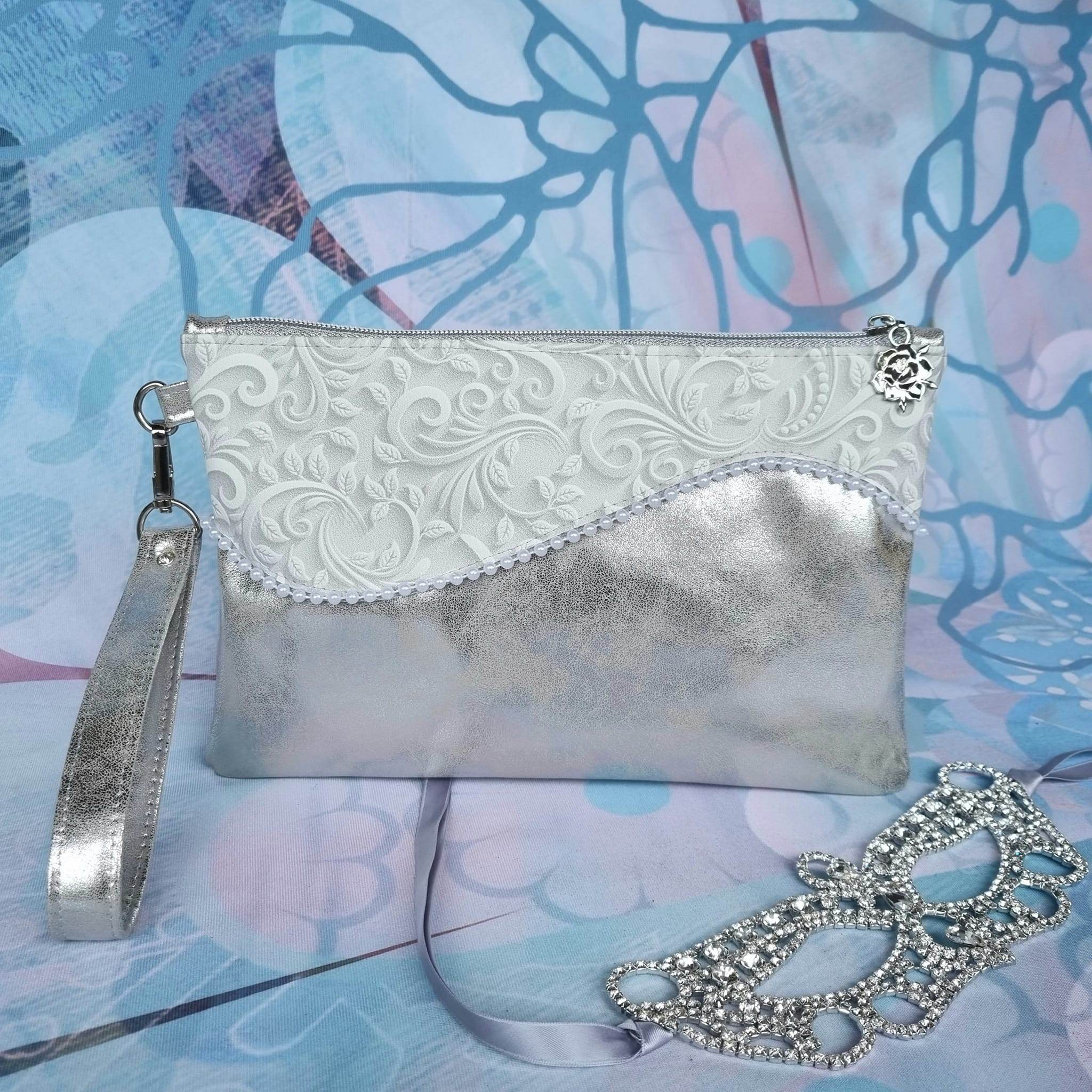 Schnittmuster Clutch Wave in Wellenoptik - Sewando