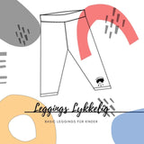Schnittmuster Kinderleggins Gr. 56-140 - Sewando