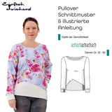 Schnittmuster Pullover „Gipfel der Gemütlichkeit“ Damen Gr. 32 - 62 : - Sewando