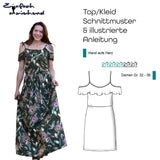 Schnittmuster Top/Kleid „Hand aufs Herz“ Damen Gr. 32 - 56 - Sewando