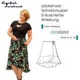 Schnittmuster Wickelrock „Immer in Bewegung“ Damen Gr. 32 - 62 : - Sewando
